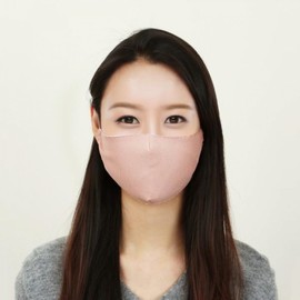 Washable Reusable 2-Ply Check Cotton Face Mask 3D Mask 2ea