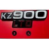 Kawasaki OSVP-088 Pair of 1976 Side Cover Emblems KZ900LTD.OE# 56018-260