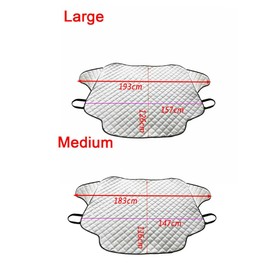 Magnetic Windshield Snow Cover – Magnetic Car Front Windshield Cover Automobile, Winter Car Accessories