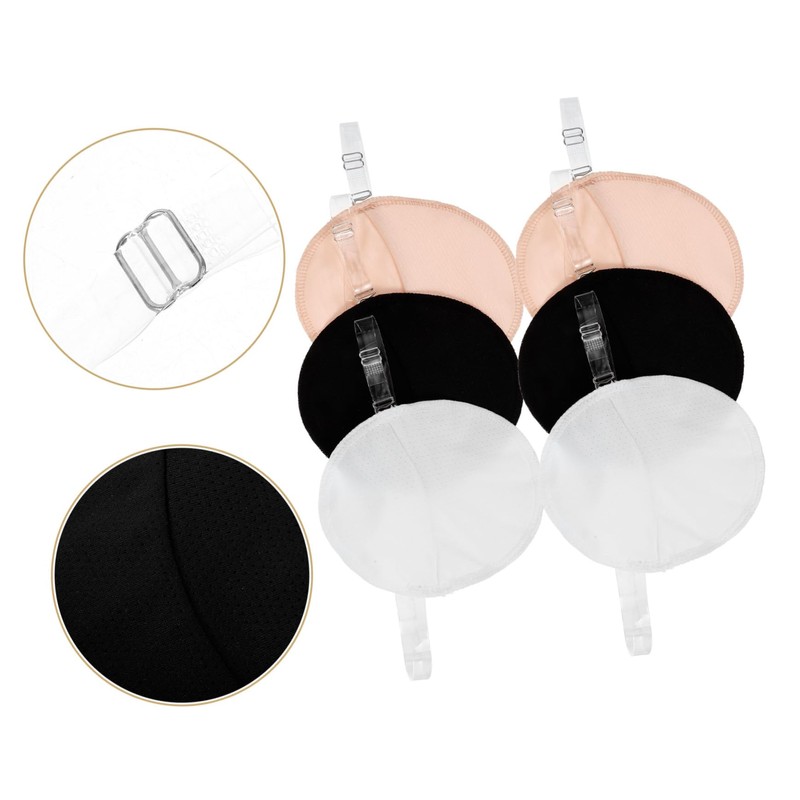 Healeved 3sets Armpit Sweat Pads Women Underarm Sweat Pads for