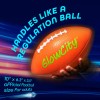 GlowCity Glow in The Dark Football - Light Up LED