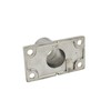 Douzime 2Pcs Boat Rectangle Hand Rail Base, Marine Grade 316