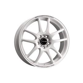 17" DRAG WHEELS DR31 17x8" +47 OFFSET 5x100/5x114.3 WHITE - SINGLE WHEEL