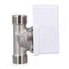 G1/2 Water Inlet Solenoid Valve Anti Backflow Removable Filter Screen