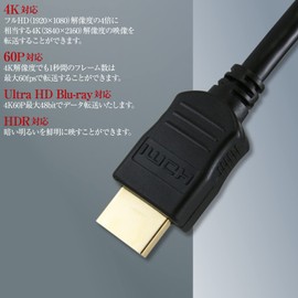 HDMI Premium Certified HDMI Cable 2m 4K Support Ver. 2.0 TVs, Recorders, Game Consoles