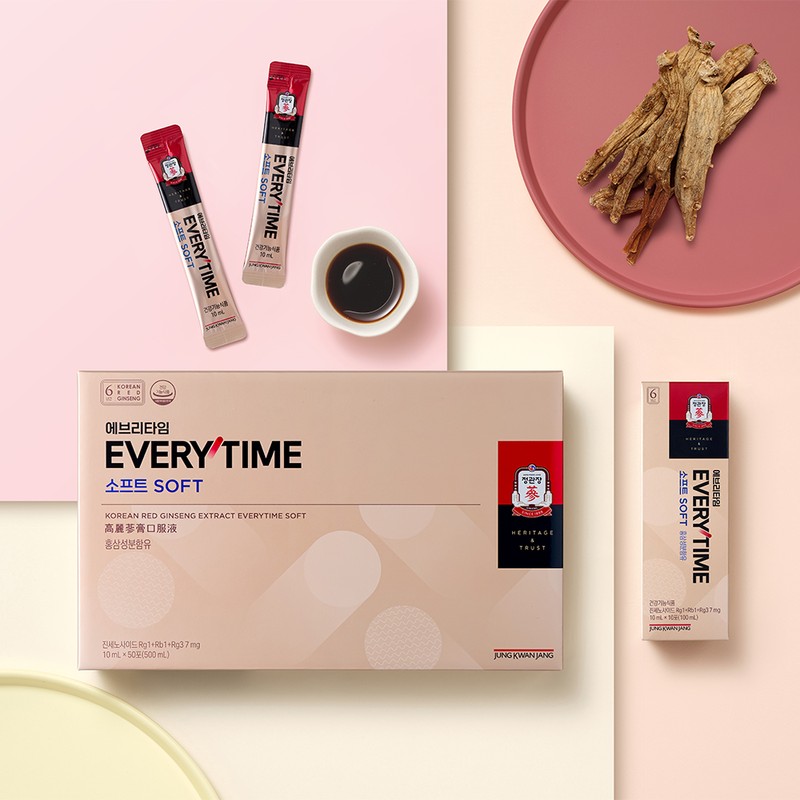 Jeonggwanjang 정관장 홍삼정 에브리타임 소프트 Korean Red Ginseng Everytime Soft