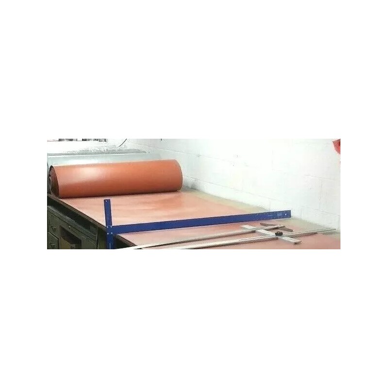 Ja-Bar Silicone Silicone Rubber Sheet Hi-Temp Red 1/16''Thick x 8"