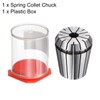 sourcing map ER32 Collet 8 mm Chuck 65Mn Steel for