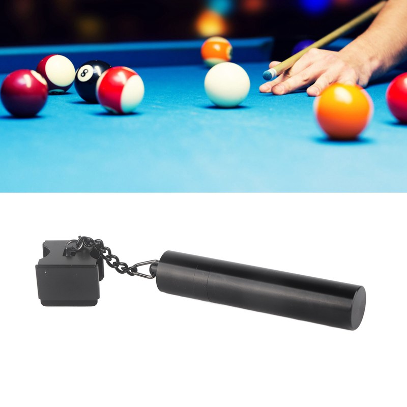 Billiard Chalk Holder 3 in 1 Portable Pool Cue Chalk
