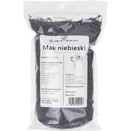 Kuchnia Zdrowia - Peeled Blue Poppy - Ideal for Baking - High Quality - Natural - No Additives - Leak-proof Packaging with Zip - Doypack: (200g)