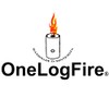 One Log Fire Mini - Single Log Campfire, 100% Natural,
