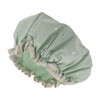 VOCOSTE Shower Cap, Hair Cap, Double Layer, Waterproof, Reusable, Bath,