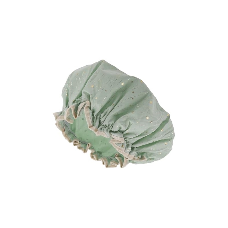 VOCOSTE Shower Cap, Hair Cap, Double Layer, Waterproof, Reusable, Bath,