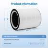 Breeva A3&A5 Replacement Filters Compatible with TCL Breeva A3 &