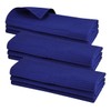 9 x Tea Towels 100% Cotton Waffle Pique in Blue