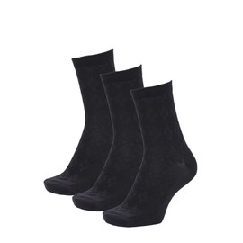 Okamoto 24 Hours No Smell Super Sock Men's 5 Toe Socks, 1 Pair/3 Pair Set, 7.1 inches (18 cm) Length, Diamond Pattern, Deodorizing, Socks, Water Absorbent, Moisture Wicking, No Stuffiness, Business,