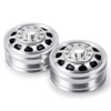AXspeed Front Beadlock Wheel Rims for 1: 14 Scale Tamiya