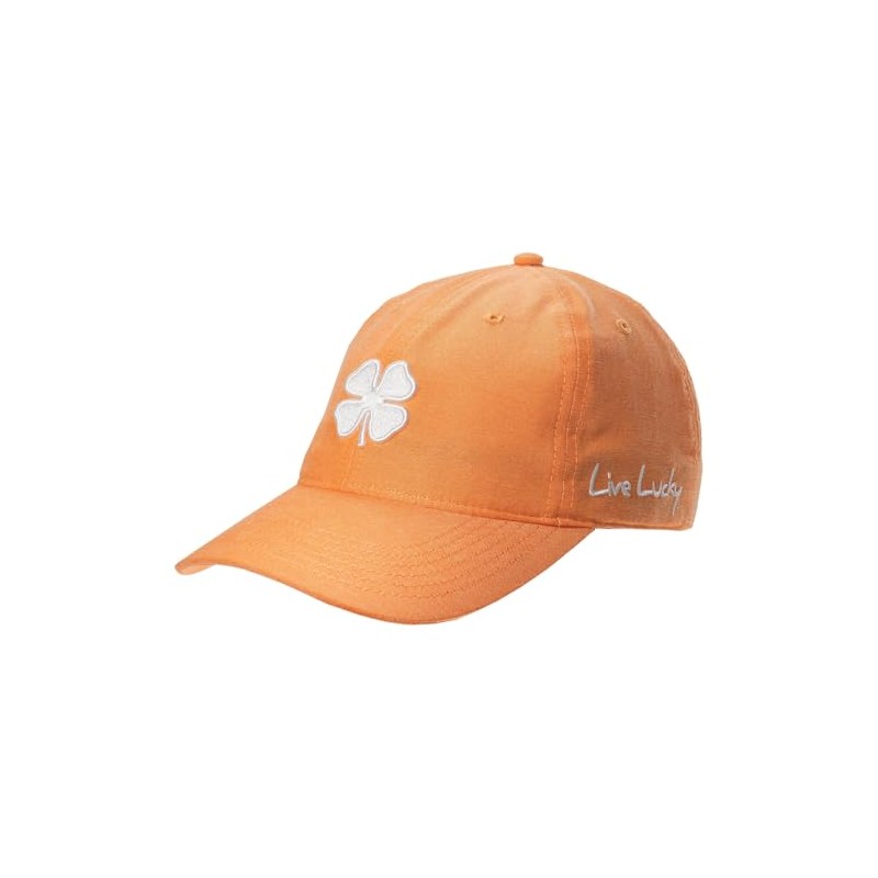 Black Clover Soft Luck 10 Adjustable Slide Orange Hat with