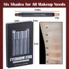 Prreal 6 Color Eyeshadow Stick, 2 in 1 Dual End