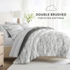LINENS & HUTCH Bedding Bundle, Patterned Microfiber Comforter Set and