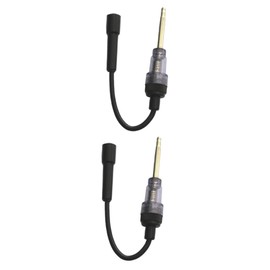 Vaguelly 2 Pcs Spark Plug Tester Coil Tester Spark Plug Wire Tester Engine Tool Small Engine Ignition Test in Line Spark Tester Ignition Coil Test Car Testing Machine Checker