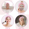 YUXIANLB Spa Headband Face Bracelet Set Soft Sponge Headband Makeup