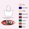 D.DUO Purse Organizer, Multi-Pocket Felt Handbag Organizer, Folding Tote Bag