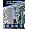 25FT 500 LED Christmas Cluster Lights, Firecracker String Lights with