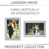 Langdon House - 4x6 Picture Frames - Silver, 6 Pack