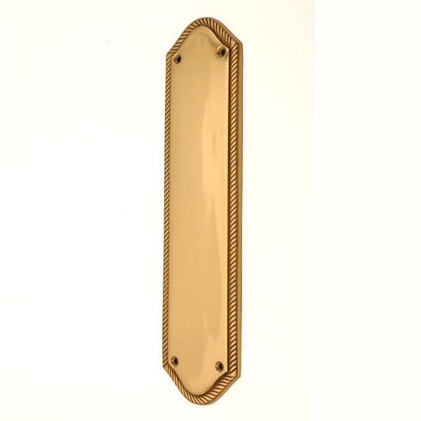 Infinity Decor 298x74mm Solid Brass Georgian Half Round Shaped with