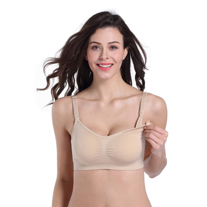Stelle Nursing Bras Maternity Bra for Breastfeeding Pregnancy Wireless Bralette