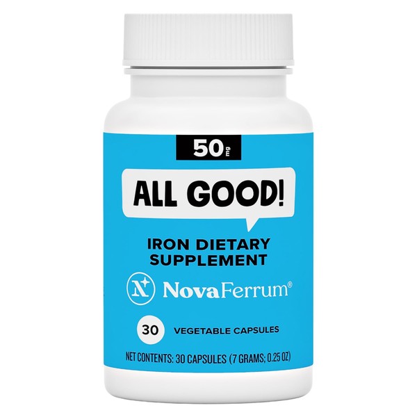 NovaFerrum All Good | Iron Capsule Supplements for Adults |