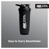 Optimum Nutrition Reforce Steel Smartshake, Durable Food-Grade Stainless Steel Protein