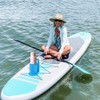 SKIKHN Paddle Board Getränkehalter, Universeller Kajak Getränkehalter, Multifunktionaler Kayak Cup