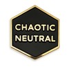 Pinsanity Chaotic Neutral Enamel Lapel Pin
