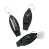 Emergency compass thermometer magnifying glass for outdoor mountaineering whistle 2ea