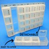 RINCS Essentials Pill Box – Weekly Tablet Organizer 7 Day