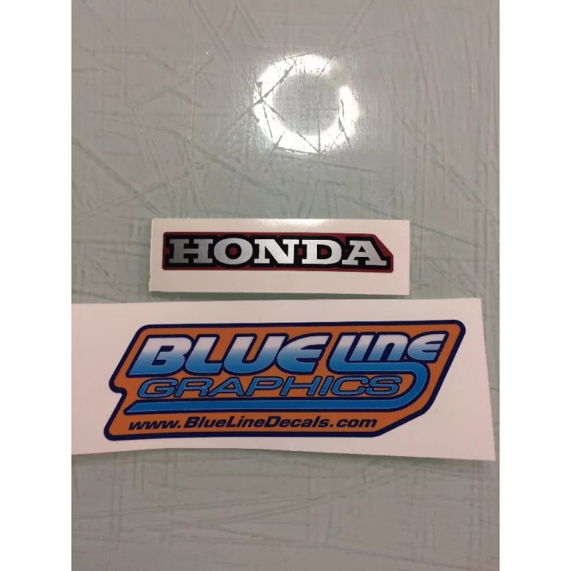 Blue Honda 1985 85 ATC ATC250R Headlight Decals 250R ATC