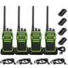 Retevis RB17A Two Way Radios Long Range,GMRS Walkie Talkies,Repeater Capable,2200mAh,