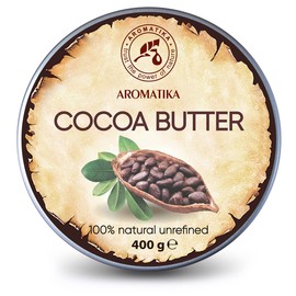Cocoa Butter 400 g South Africa - Cocoa Butter Unrefined - Native Pure & Natural - Cocoa Butter for Lip Care - Hair Care - Body Butter