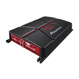 Pioneer GM-A4704 4-Channel Car Amplifier – 520W Max, Class AB, Bridgeable Design, Bridgeable, Variable high-Pass Filter