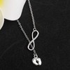 Baby Feet Love Infinity Necklace New Mom Necklace Gift for