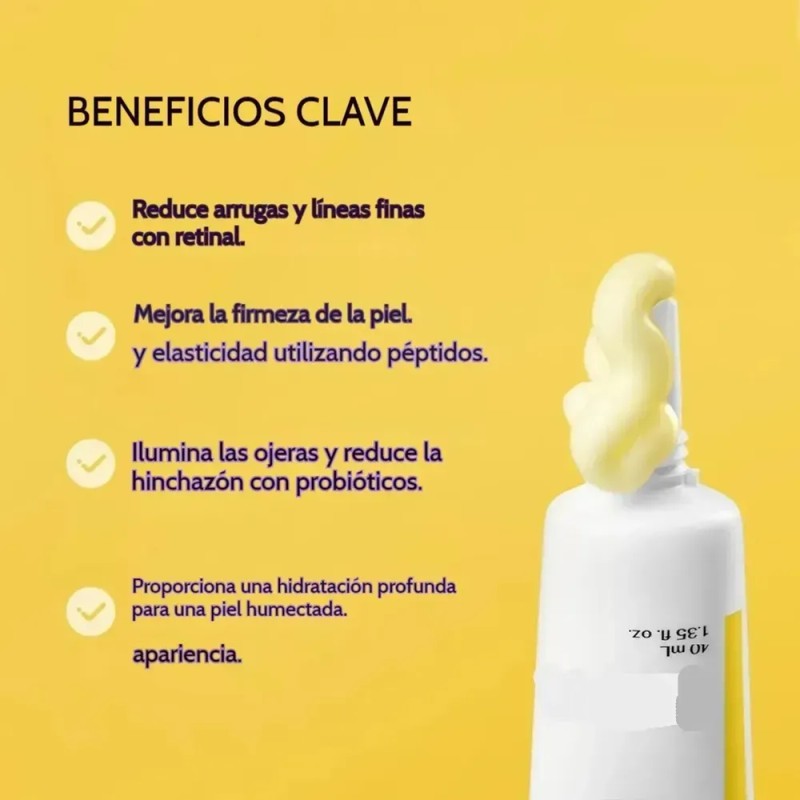 Crema Para Ojos Nida Revive Para Rostro A Cuello (40