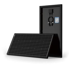 ACOPOWER 100w 12v Monocrystalline Solar Panel Module with Connector (Panel Only, Compact Design)