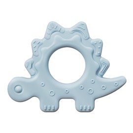YOOTADO Baby Teething Toys for Babies 0-6 Months, Baby Teethers for Babies 3-6 6-12 Months Silicone Baby Chew Toys Gifts for Must Haves, BPA Free Stegosaur