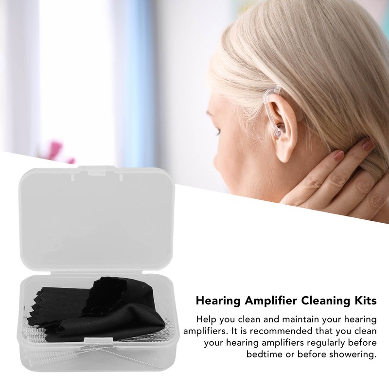 Hearing Amplifier Cleaning Kits Earwax Removal Portable Professional Reusable Multifunctional