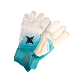 Derbystar Aqua v23 Goalkeeper Gloves White Turquoise Black 10