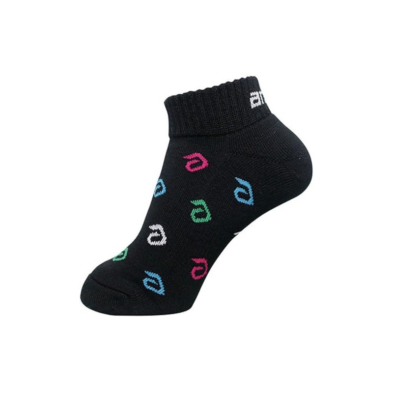 Andro Table Tennis Socks, Alpha Logo Socks, Support Design, Antibacterial,