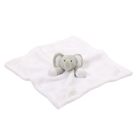 (One Size, White Elephant) - Babytown Baby Boys & Girls Animal Snuggle Comforter Blanket