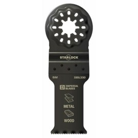 Imperial Blades IBSL330-1 Starlock 1-1/8" Multi-Material Metal/Wood Blade, 1PC, One Size